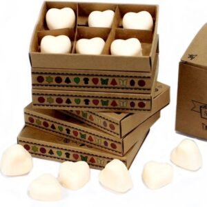 Caja de 6 ceras de Soja – Mantequilla De Brandy Mantequilla De Brandy