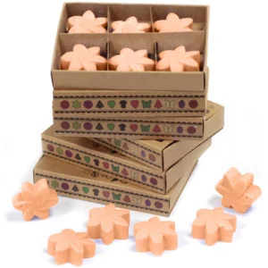 Caja de 6 ceras de Soja – Tuberose Nardo
