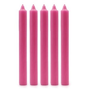 bG9jYWw6Ly9tZWRpYS85Si9HQy82MFIzMEMxRzZSVktHQzlKL2ZkNTY0Nzg3LmpwZWc.jpg Velas a Granel de Color Sólido - Rosa Profundo Rústico - Paquete de 10