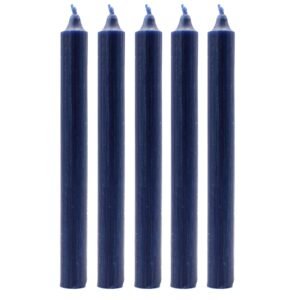 bG9jYWw6Ly9tZWRpYS85Ti9HQy82MFIzMEMxRzZSVktHQzlOL2QzZmYwNDUzLmpwZWc.jpg Velas a granel de color sólido - Azul marino rústico - Paquete de 10