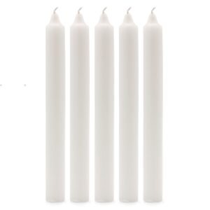 bG9jYWw6Ly9tZWRpYS85UC9FRS82MFIzMEMxRzZSVktFRTlQLzRlOTQ1NTgyLmpwZWc.jpg Velas a Granel de Color Sólido - Blanco Rústico - Paquete de 10