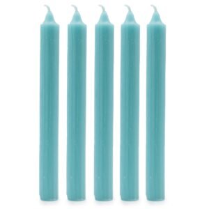 bG9jYWw6Ly9tZWRpYS85Uy9HQy82MFIzMEMxRzZSVktHQzlTLzdkZWNhYTg1LmpwZWc.jpg Velas a granel de color sólido - Aqua rústico - Paquete de 10