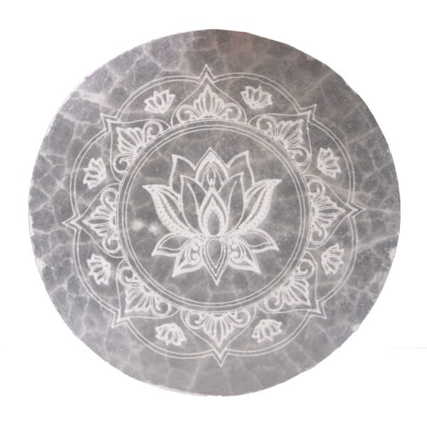 bG9jYWw6Ly9tZWRpYS8xRy9FRC82MFIzMEMxRzZSVEtFRDFHLzVmNjI2N2JjLmpwZWc.jpg Plato de Carga Mediano 10cm - Lotus Mandala
