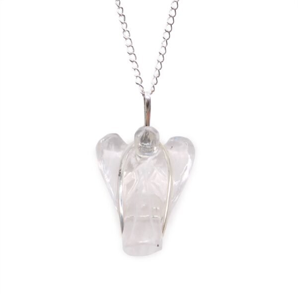 bG9jYWw6Ly9tZWRpYS8xRy9KRS82MFIzMEMxRzZSUktKRTFHL2YyMjRkMTgzLmpwZWc.jpg Colgante de Ángel de la Guarda de Piedras Preciosas - Cuarzo de Roca
