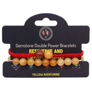 bG9jYWw6Ly9tZWRpYS8xSC9DRC82MFIzMEMxRzZXU0tDRDFIL2MzOGY0ZGQ2LmpwZWc.jpg Pulseras de Doble Poder de Piedras Preciosas - Aventurina Amarilla