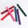 Bulk Solid Colour Dinner Candles - Rustic Red - Pack of 10
