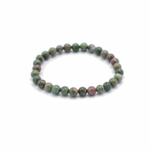 bG9jYWw6Ly9tZWRpYS8xTi8yQy82MFIzMEMxRzZXUjMyQzFOL2MzNDMxZWRhLmpwZWc.jpg Pulsera de manifestación de piedras preciosas - Jaspe verde - Crecimiento