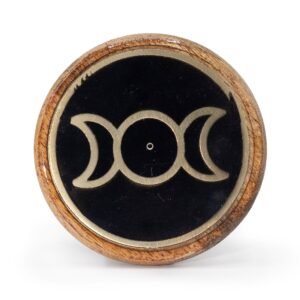 bG9jYWw6Ly9tZWRpYS9TSC9BQy82MFIzMEMxSDc0V0tBQ1NIL2FiOWZkOTVlLmpwZWc.jpg Oro y negro sobre madera de mango - Triple Luna