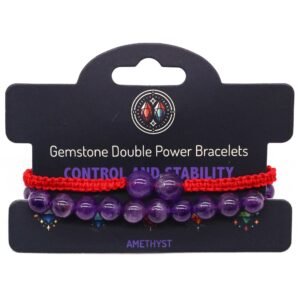 bG9jYWw6Ly9tZWRpYS9TSC9DQy82MFIzMEMxRzZXU0tDQ1NILzc4OTExM2NmLmpwZWc.jpg Pulseras de Doble Poder de Piedras Preciosas - Amatista