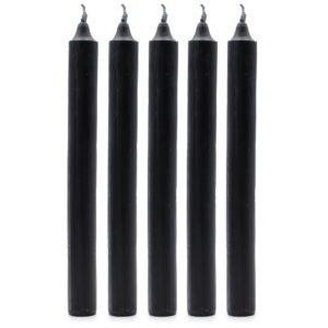 bG9jYWw6Ly9tZWRpYS9TUS9HQy82MFIzMEMxRzZSVktHQ1NRLzE0YTVjYjc5LmpwZWc.jpg Velas a Granel de Color Sólido - Negro Rústico - Paquete de 10