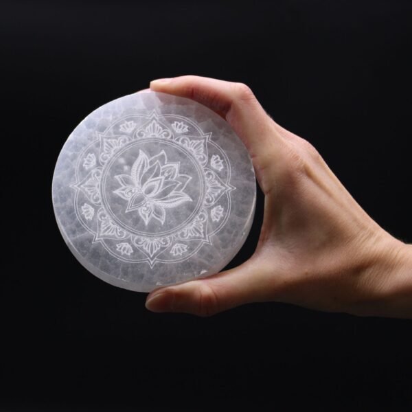 bG9jYWw6Ly9tZWRpYS9TUi9FQy82MFIzMEMxRzZSVEtFQ1NSL2MzNGFlMzNmLmpwZWc.jpg Plato de Carga Mediano 10cm - Lotus Mandala