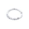 Pulsera de Manifestación de Piedras Preciosas - Jaspe Blanco - Paz